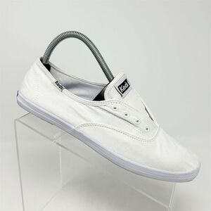 Keds Women's Chillax Laceless White Slip-On Sneakers Casual Shoes Size 8.5